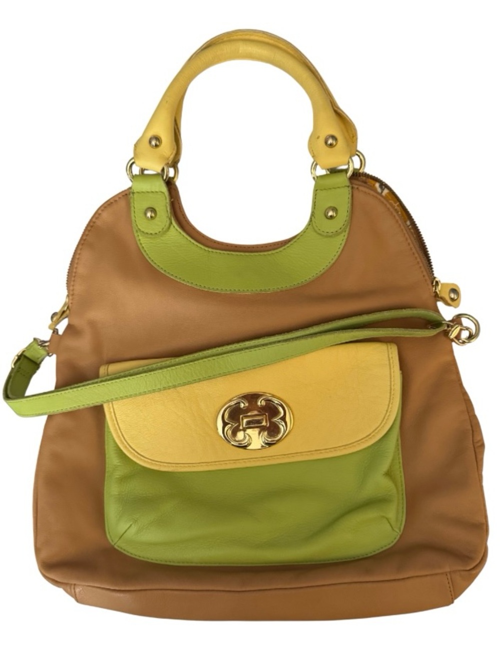 Emma Fox Bright Leather Colorway Sachel